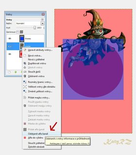 FOTKA - Prce s vrstvami v programu Gimp