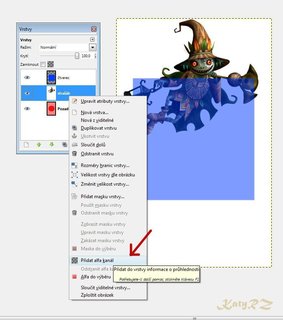 FOTKA - Prce s vrstvami v programu Gimp