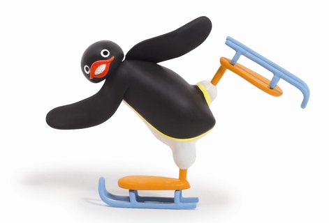 FOTKA - Roztomil tuk Pingu zavt v ervnu na dtskou stanici Jim Jam