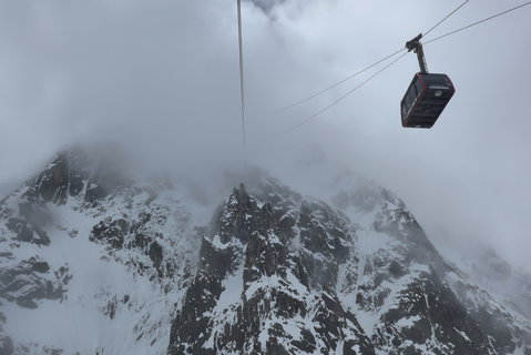 FOTKA - S rodinou na cestch - 3. st: Aiguillle du Midi a cesta dom