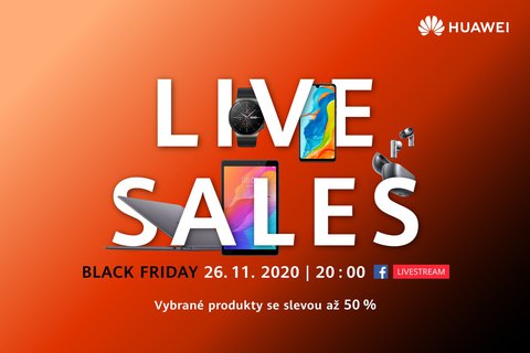 FOTKA - Black Friday u Huawei bude poprv iv. Sledujte pm penos a zskejte skvl slevy