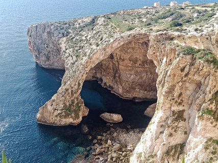 FOTKA - Malta  chrmov komplex a Modr jeskyn