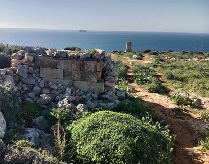 FOTKA - Malta  chrmov komplex a Modr jeskyn