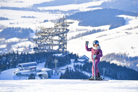 FOTKA - Doln Morava nabz lyask rj s nejdel sjezdovkou v esku