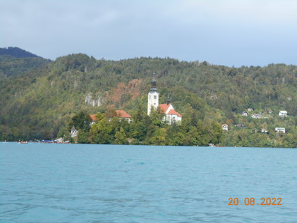 FOTKA - Jezero Bled - msto s romantickou atmosfrou