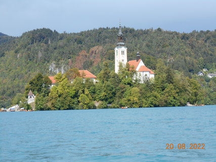 FOTKA - Jezero Bled - msto s romantickou atmosfrou