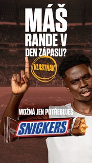 FOTKA - Snickers spojuje sly s fotbalovmi hvzdami Sakou a Modriem v nov kampani: Jak se vyhnout vlastkm