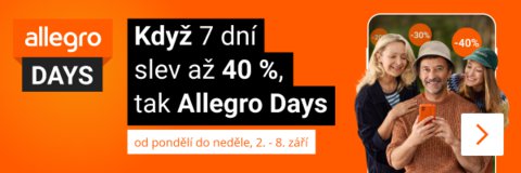 FOTKA - Nakupte se slevou a 40 % dky Allegro Days