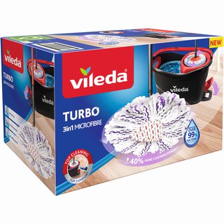 FOTKA - Vileda TURBO 3v1 Set: inovativn mop pro efektivn klid va domcnosti