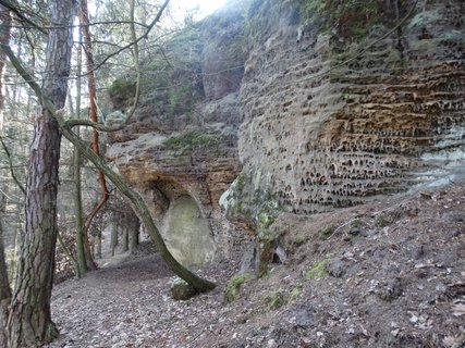 FOTKA - I tady jsme byli - krsa ukryt ve skalch