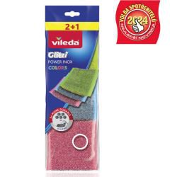 Vileda Glitzi Inox colors 2+1