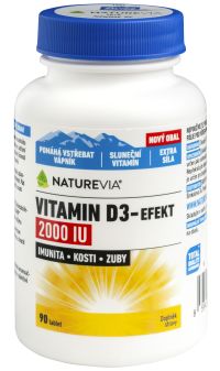 Naturevia Vitamin D3-Efekt 2000 IU