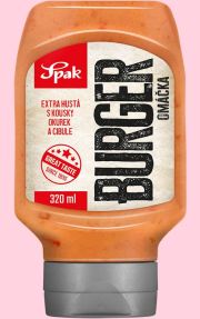 Burger omka Spak 320 ml