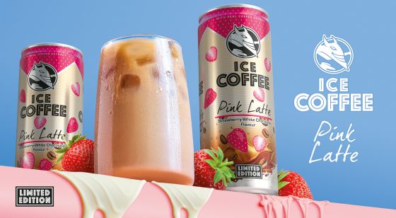 HELL ICE COFFEE Pink Latte