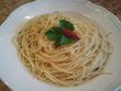 fotka Spaghetti aglio olio